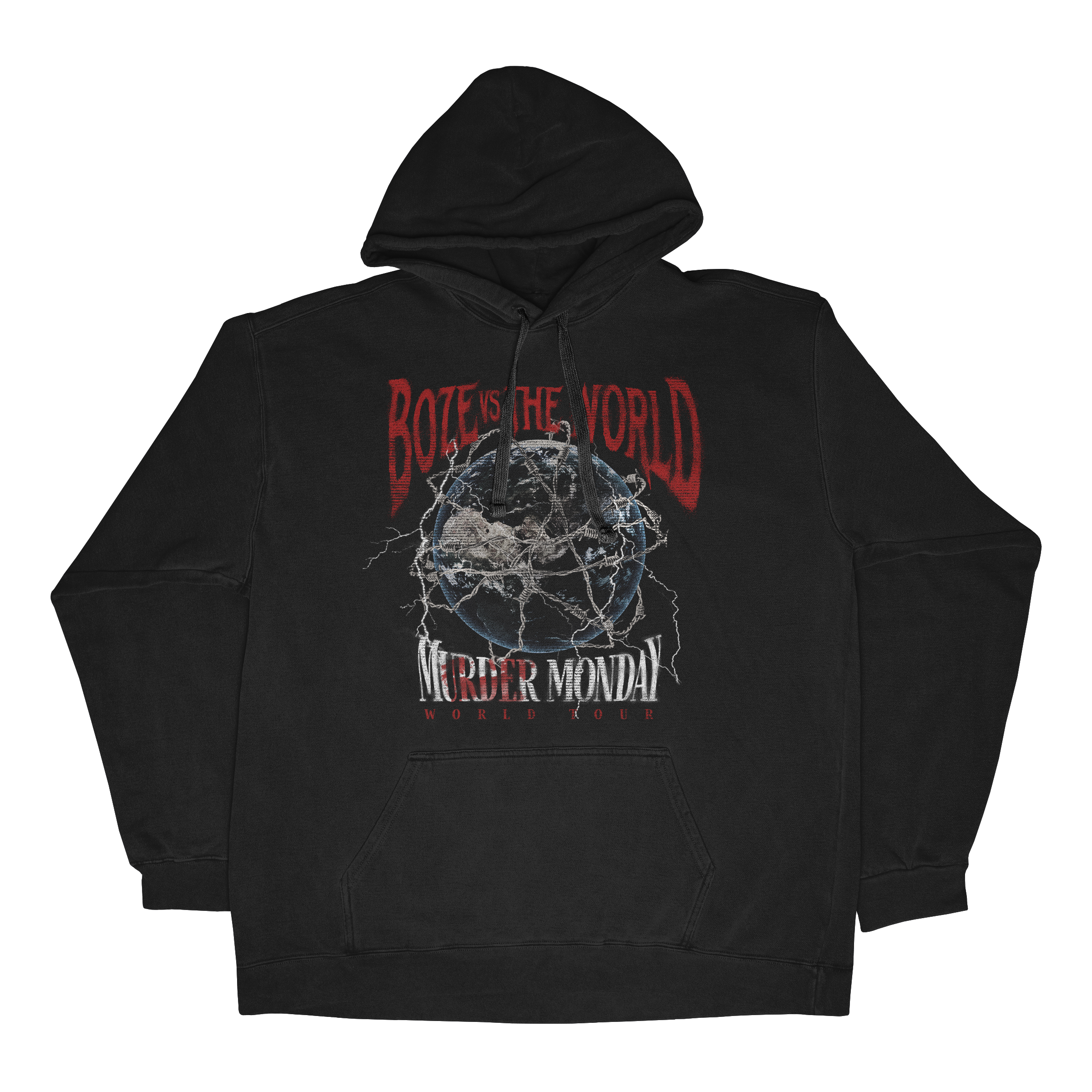 VETEMENTS hoodie S black cotton WORLD TOUR